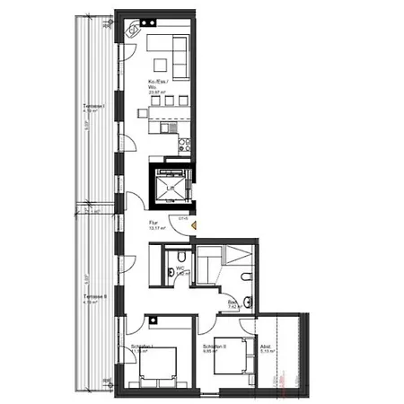Daire Kapitaenshaus 5 Kellenhusen